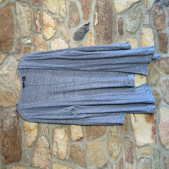 Tahari 100% linen long cardigan - Picture 1 of 9